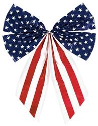 Patriotic Flag 4-Loop Bows | Party Supplies