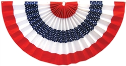 Patriotic Star Bunting - 36" x 72" | Party Supplies