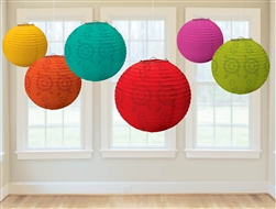 Fiesta Value Pack Lantern Decorations | Party Supplies