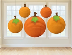 Fall Round Lanterns | Party Supplies