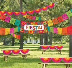 Fiesta Indoor/Outdoor Decorating Kit | Party Supplies