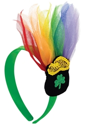 St. Patrick's Day Rainbow Fascinator | St. Patrick's Day Headband