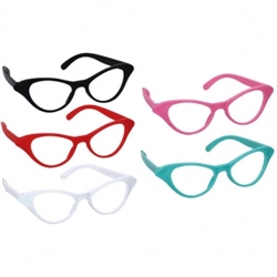 50's Cat Style Glasses | Party Supplies