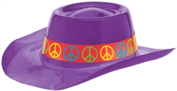 60's Purple Cowboy Hat | Party Supplies