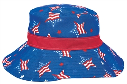 Patriotic Bucket Hat - Women's | Party Supplies