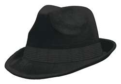 Black Fedora Hat