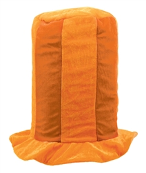 Orange Tall Top Hat