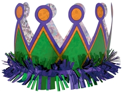 Harlequin Crown Assortment | Mardi Gras Party Favors