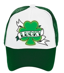 St. Patrick's Day Lucky Trucker Hat | St. Patrick's Day Lucky Hat