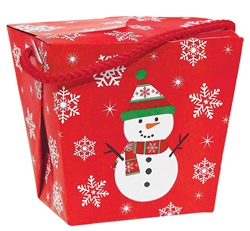 Snowman Pail - Quart | Party Supplies