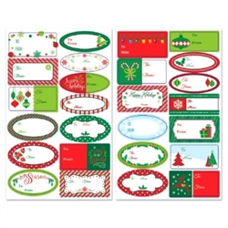 Holiday Adhesive Labels | Party Supplies