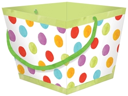 Square Multi Color Basket | Party Supplies