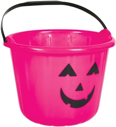 Pink Pumpkin Bucket | Party Supplies