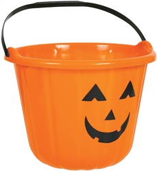 Orange Pumpkin Bucket | Party Supplies