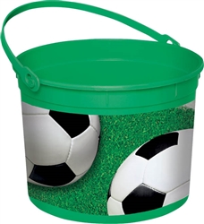 Soccer Fan Bucket | Party Supplies