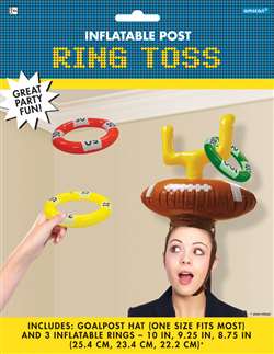 Inflatable Post Ring Toss | Football Party Games