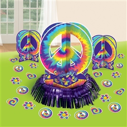 Feeling Groovy Table Decorating Kit | Party Supplies