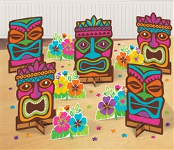 Tiki Mega Value Table Decorating Kit | Party Supplies