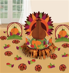 Thanksgiving Fringe Table Decorating Kits | Party Supplies
