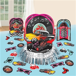 Classic 50's Table Decorating Kit | Party Supplies