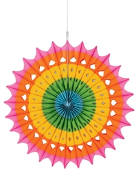 Hanging Fan Decoration | Party Supplies