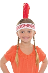 Headband w/Feather | Party Supplies