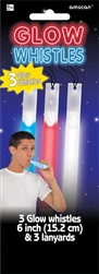Patriotic Glow Stick Whistle | Party Supplies