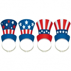 Patriotic Hat Headbands | Party Supplies