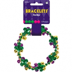 Mardi Gras Bead Bracelets | Party Supplies