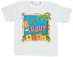 Hawaiian T-Shirt | Luau Party Supplies