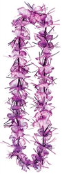Purple Tinsel Leis | Party Supplies