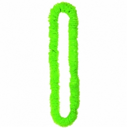 Green Standard Poly Leis | Luau Party Supplies