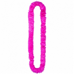 Pink Standard Poly Leis | party supplies
