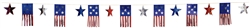 American Flag 3-D Foil Banner | Party Supplies
