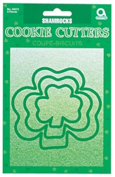 Shamrock Cookie Cutters | St. Patrick's Day Shamrock Cookie Cutters