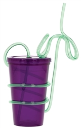 To Go Cxup with Palm Tree Straw | To Go Cup