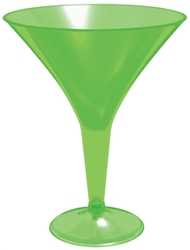 Green 8 oz. Martini Glasses | Martini Glasses