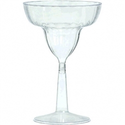 Clear Premium Quality Boxed Margarita Glasses | Party Supplies