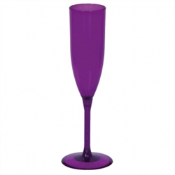 Purple Champagne Glass | Party Supplies