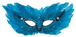 Venus Feather Mask | Halloween Party Supplies