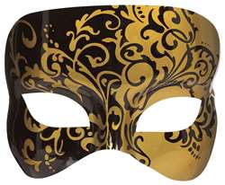 Gold Nights in Venice Mask | Halloween Party Supplies
