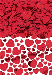 Hearts Confetti - Red | Valentines decorations