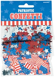Patriotic Value Pack Confetti Mix | Party Supplies