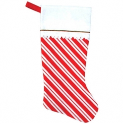 Candy Cane Stocking | Party Supplies