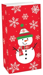 Snowman Treat Sack | Party Supplies