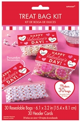 Valentine Treat Bag Kit | Party Supplies