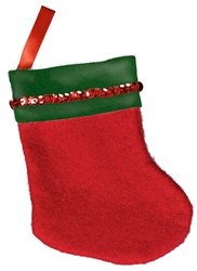 Mini Festive Stocking | Party Supplies