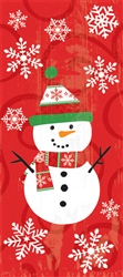 Snowman Small Cello Party Bags | Party Supplies