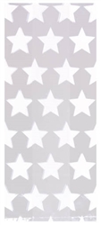 Star White Small Cello Party Bags | Party Supplies