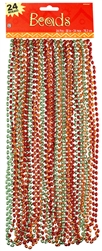 Metallic Bead Necklaces | Party Supplies